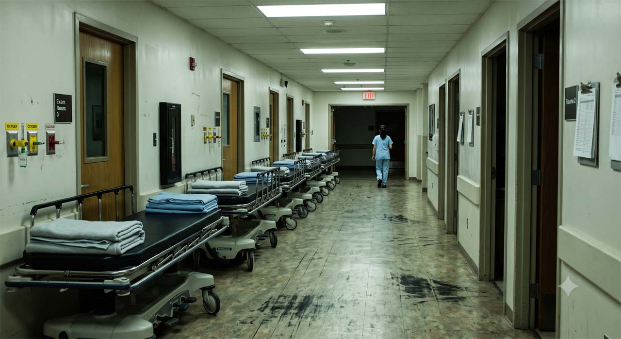 Service d'urgences hospitalières